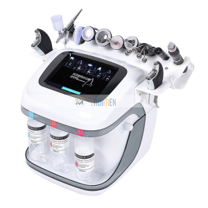 Ladimen Professional hydradermabrasion girl line eyes face ultrasonic hydra microdermabrasion hydrabrasion peel machine
