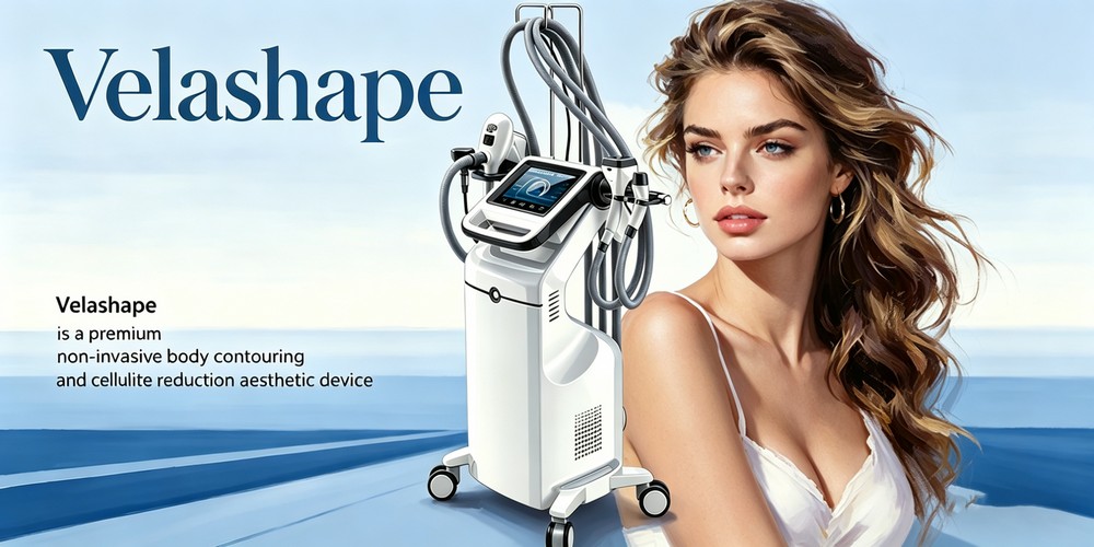 velashape velasculpt machine with rf cavitation handpieces