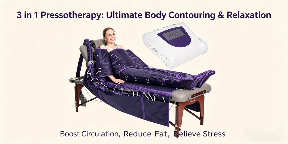 TSL-1120G3 pressotherapy machine 3 in 1 dr.lymph ems infrared pressotherapy